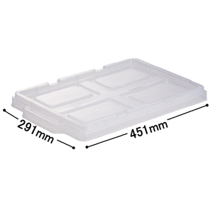 三甲 F836991-701313 サンボックス13フタ 透明 |エディオン公式通販