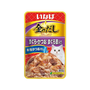 いなば 金のだし パウチ まぐろ・かつお まぐろ節入り 40g FCU3029-イメージ1