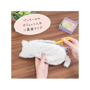 ナカバヤシ ねこのせ マルチポーチM 黒ネコ FCB333G-NNS-MP02BK-イメージ3