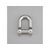 エスコ D型シャックル ステンレス製 6.4×21.6mm 337kg FCX4554-EA638F-206-イメージ1