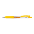 ゼブラ サラサクリップ ジェルボールペン 0．7mm 黄 ｻﾗｻｸﾘﾂﾌﾟﾎﾞ-ﾙﾍﾟﾝJJB15Y