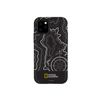 National Geographic iPhone 11 Pro用ケース Topography Case Double Protective ブラック NG17146I58R