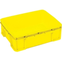 岐阜プラスチック工業 ST型コンテナーST-19C 黄 FC393GV-8362468
