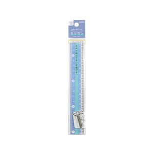 クツワ モジサシ定規 18cm ブルー FC530MW-KB034BL-イメージ7