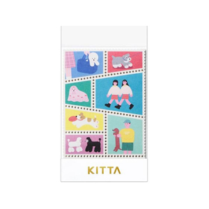 キングジム KITTA キッタ スペシャル ワンコ FCE417Y-KITPP008-イメージ1