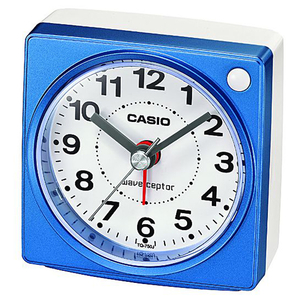 カシオ 電波置時計 ブルー TQ-750J-2JF-イメージ1