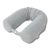 ゴールラッシュ GUAPO 好きな形に曲げられるネックピロー グレー GU-NP-GRY