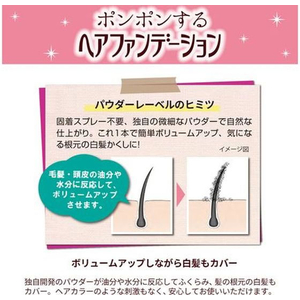 ビューズラボ パウダーレーベル ナチュラルブラック FCE083W-イメージ6
