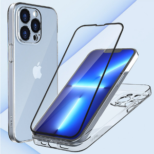 araree iPhone 13 Pro用core Nukin 360 フルカバー クリア AR22146I13P-イメージ2