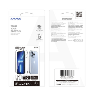 araree iPhone 13 Pro用core Nukin 360 フルカバー クリア AR22146I13P-イメージ3