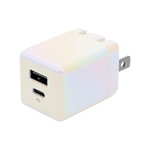 オウルテック OWL-APD20A1C1R-AU AC充電器 PD20W対応 オーロラ