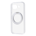 レイ・アウト Google Pixel 10a用/ ハイブリッド タフケース 精密設計 5H リング付き +MagSafe クリア RT-GP10ACC23/CM