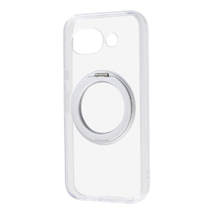 レイ・アウト Google Pixel 10a用/ ハイブリッド タフケース 精密設計 5H リング付き +MagSafe クリア RT-GP10ACC23/CM-イメージ1
