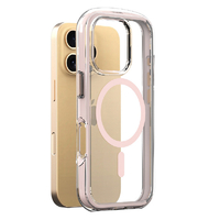 araree iPhone 16 Pro用DUPLE M AIR ピンク AR27147I16PR