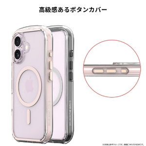 araree iPhone 16 Pro用DUPLE M AIR ピンク AR27147I16PR-イメージ11