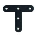 ダイドーハント カラー T字 黒 47 4組入 ネジ付 FC368ES-1142183