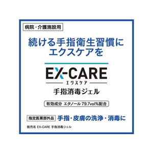 KAO EX-CARE 手指消毒ジェル 250mL FCV4376-イメージ2