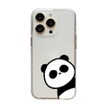 Dparks iPhone 14 Pro用ソフトクリアケース パンダ DS24147I14P