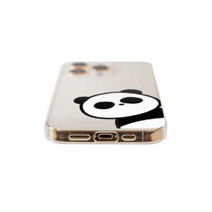 Dparks iPhone 14 Pro用ソフトクリアケース パンダ DS24147I14P-イメージ4