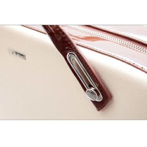 abbi NewYrok PCバッグ ミッシェル サテンブリーフケース M(15．4インチ) ベージュ B6307BE-イメージ15