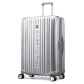 SWISS MILITARY スーツケース 75cm (98L) CYGNUS(シグナス) メタリックシルバー SM-A828SILVER