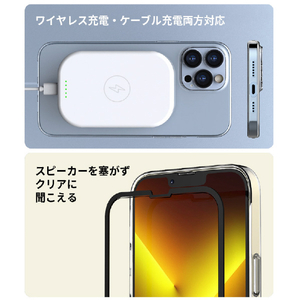 araree iPhone 13 Pro Max用core Nukin 360 フルカバー クリア AR22147I13PM-イメージ12