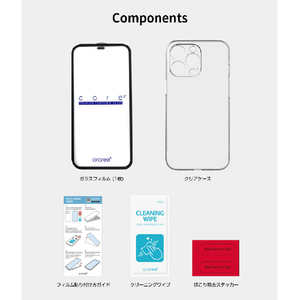 araree iPhone 13 Pro Max用core Nukin 360 フルカバー クリア AR22147I13PM-イメージ4