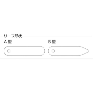 トラスコ中山 TRUSCO シクネスゲージ 幅12.7 長さ100 範囲0.10~1.00 FC508JU-2296411-イメージ2