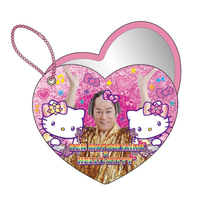 ケイカンパニー マツケンサンバ×ハローキティ キラキラスライドミラー ピンク ﾏﾂｹﾝｷﾃｲｽﾗｲﾄﾞﾐﾗ-ﾋﾟﾝｸ