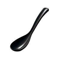 江部松商事 メラミン ピタれんげ 57-5-BK 黒 FC189LK-3739270