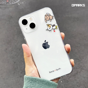 Dparks iPhone 14 Pro用ソフトクリアケース おでかけ DS24148I14P-イメージ12