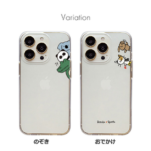 Dparks iPhone 14 Pro用ソフトクリアケース おでかけ DS24148I14P-イメージ14