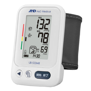 エーアンドデイ 手首式血圧計 UB-533C-JC31-イメージ1