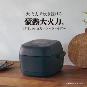 象印 圧力IH炊飯ジャー極め炊き(5．5合) e angle select ブラック NW-BH10E5-BA-イメージ2