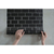 カモ井 mt CASA FLEECE 黒タイル FC669PK-MTCAF4608-イメージ4