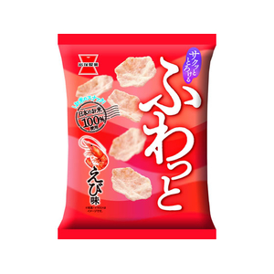 岩塚製菓 ふわっと やわらかえび味 35g FCJ824N-イメージ1