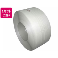 信越工業 再生SKバンド ROSタイプ 15ｍｍ×2500ｍ 透明 2巻 FCJ242U-15ROS-CL