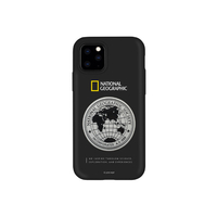 National Geographic iPhone 11 Pro用ケース Global Seal Metal-Deco Case ブラック NG17148I58R