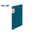 キングジム クリアーファイル カキコ A4 20ポケット ネイビー 10冊 F021765-8632ﾈｲ