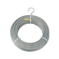 トラスコ中山 ステンレスワイヤロープ Φ8.0mm×30m 830700 FC182EK-8188165