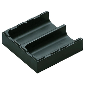 ｒｏｓｅ ｐｌａｓｔｉｃ ボックス半分タイプ 2パーツ仕切り有り 2個黒969626.5 FC391EE-7708513-イメージ1