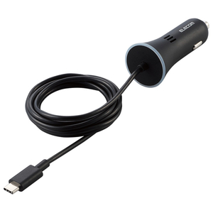 エレコム 車載充電器(PD18W・Type-C) ブラック MPA-CCCPD01BK エレコム 車載充電器(PD18W・Type-C) ブラック MPA-CCCPD01BK