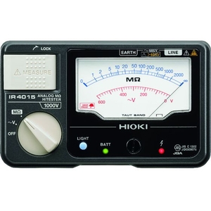 日置電機 アナログ絶縁抵抗計(単レンジ) IR4015-10 FC509HZ-3557481-イメージ2