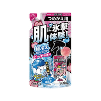 白元アース アイスノン ICEKING ボディミスト ピーチの香り 詰替 140mL FCG940V