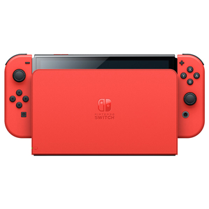 任天堂 Nintendo Switch(有機ELモデル) マリオレッド HEGSRAAAA-イメージ7