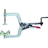 SHT/溶接テーブルシステム 先端スイベルパッド付C型クランプ PG637V FCA340X-8188528