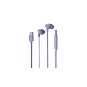 PHILIPS TAE2100 カナル型USB-Cイヤホン パープル TAE2100PP/97-イメージ5