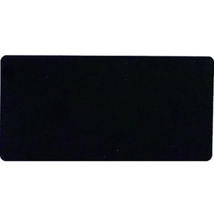 アイマーク 無地名札 20×45×2mm 黒地 FC960KS-1030039-イメージ1