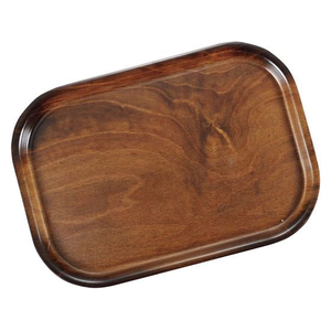 ＣＡＭＢＲＯ ノンスリップウッドトレー 長角 PH556026 FC680LU-7254900-イメージ1