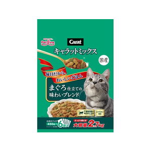ペットライン キャラットミックス まぐろ仕立ての味わいブレンド 2.7kg FC189RY-CM-2-イメージ1